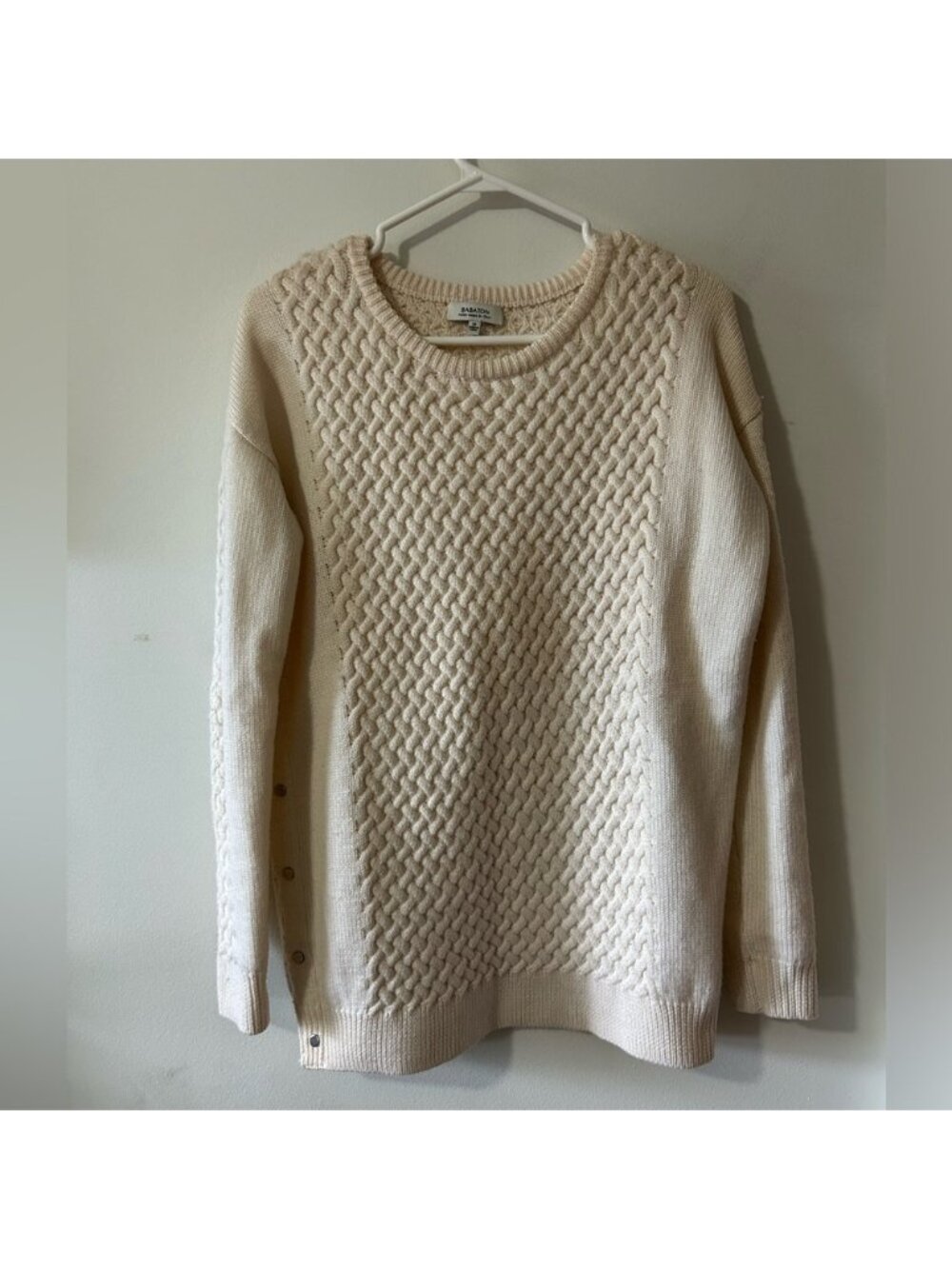 Babaton Cream Knit Sweater